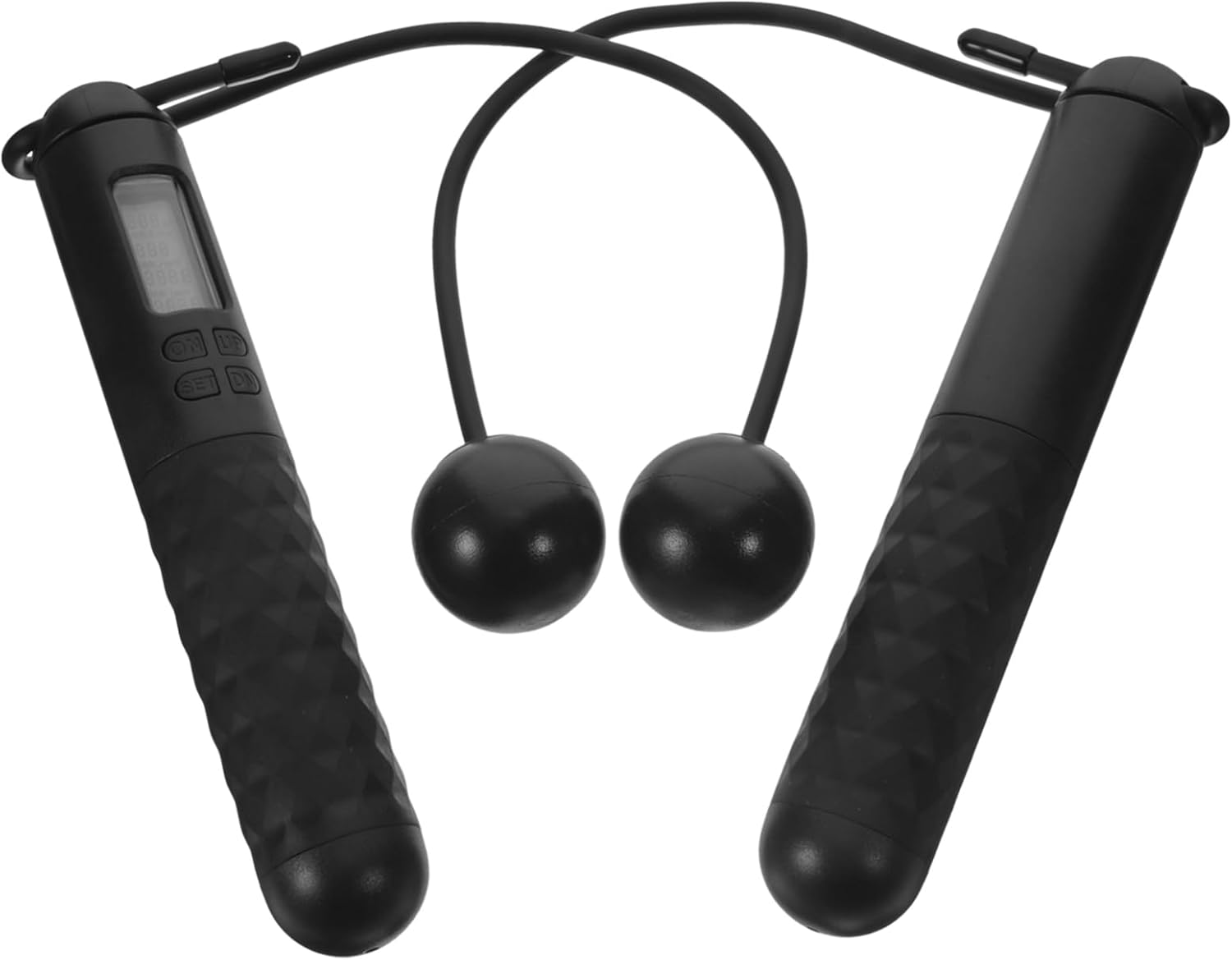 VOSAREA 1Pair Smart Ropeless Jump Rope with Counter Cordless Skipping Rope for Fitness Home Workouts Outdoor Use Lightweight Portable for Calorie Burning and Endurance Training