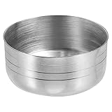 DECHOUS Stainless Steel Cocktail Shaker Lid Replacement - Splash-Proof Bar Tool Cover for 350Ml Shaker Cups Reusable Portable Lid for Bartenders and Home Use