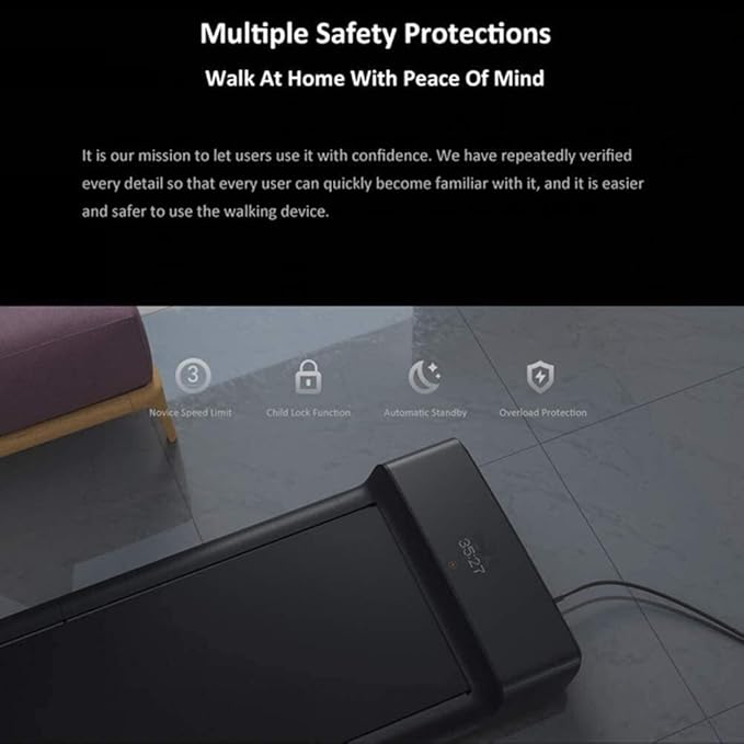 Caminadora Eléctrica Plegable Ultra Delgada RJYYYDS, 105 kg miniatura 3