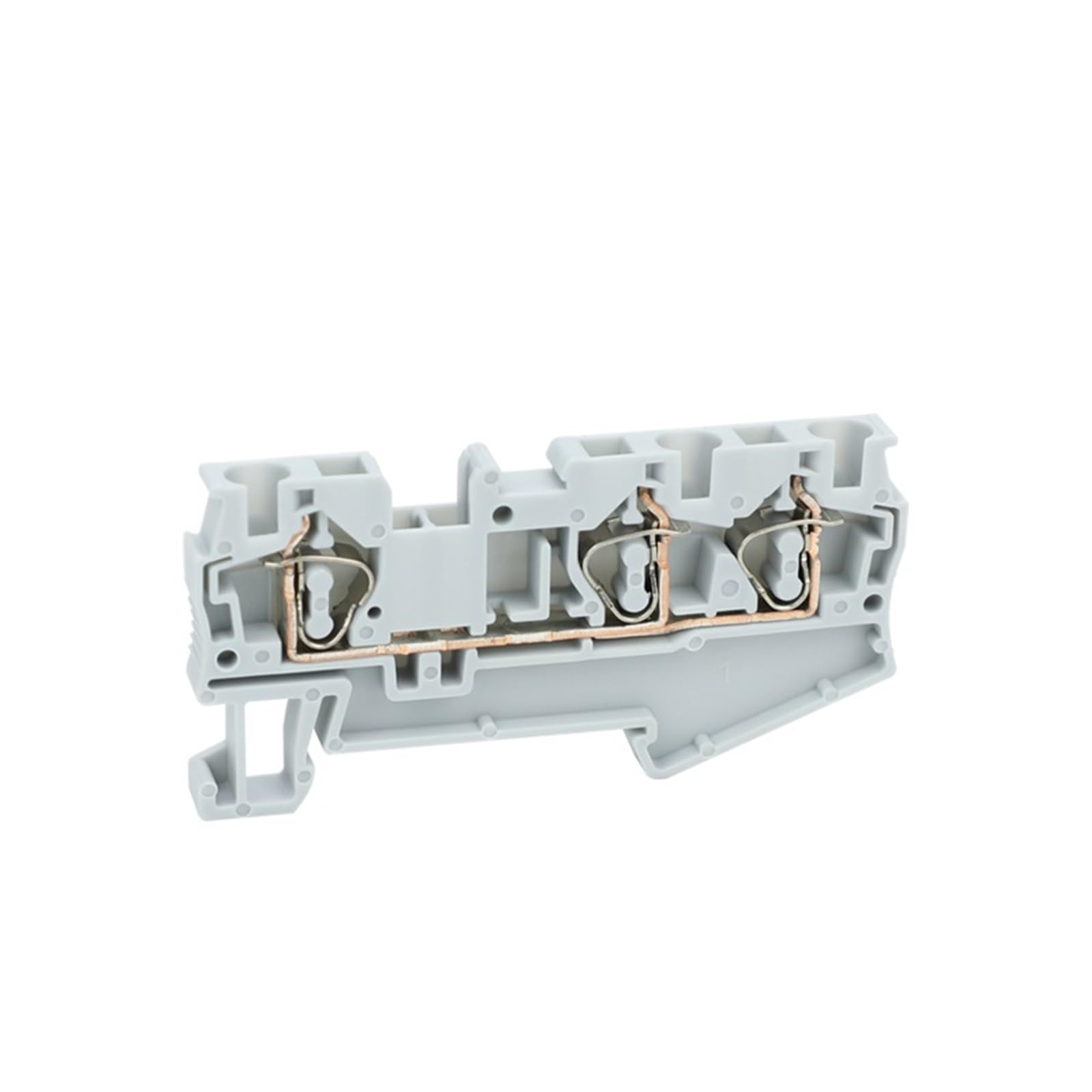 Connecteur de Rail Din ST4-TW, cage à ressort, 3 contacts, 4 Mm², 12awg, câble électrique, fil d'alimentation, 10 pièces