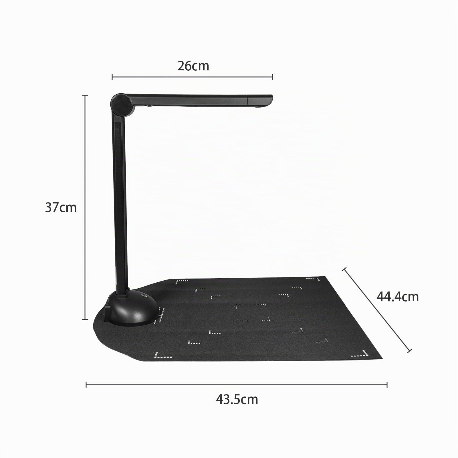 Escáner de libros con cámara de documentos A3 A4 con luz de relleno LED HD 16 Mega-píxeles Soporte de escaneo de alta velocidad Software OCR multilingüe Puerto USB compatible con