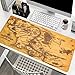 Playmat Board Game Card Game Trading Card Game Play mat Desk pad Original Hand-Painted Stitched Edges Smooth Surface Rubber Base 23.6x13.8in