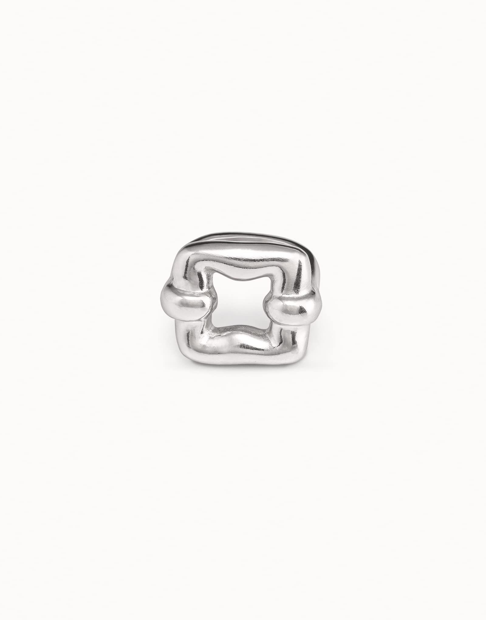 Uno de 50 – Ring aus der Magnetic Collection für Damen, 925er Sterlingsilber, silberfarben, Größe 21