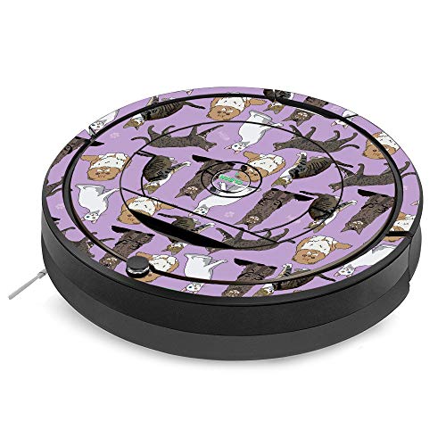 Image of MightySkins Skin Compatible with iRobot Roomba 890 Minimal Coverage Vacuum - Cat Chaos | Protective, Durable, and Unique Vinyl Decal wrap Cover | Easy to Apply, Remove | Made in The USA
