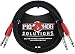Pig Hog PD-21403 Dual 1/4" Mono (Male) Cable, 3 Feet