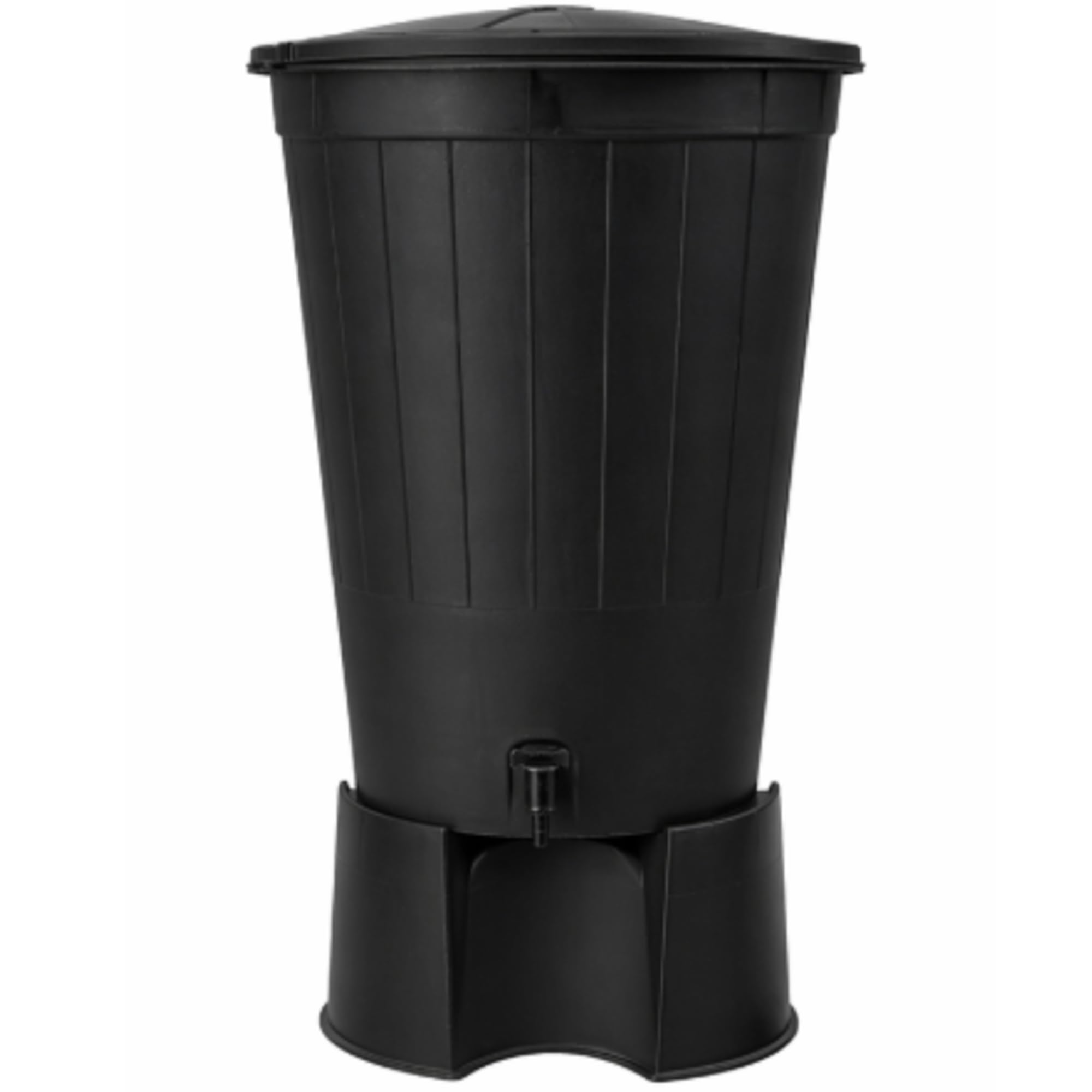 KetoPlastics 200L Water Butt Kit Includes Stand Large Garden Rainwater Storage Water Collection Barrel Uk Made from B&Q