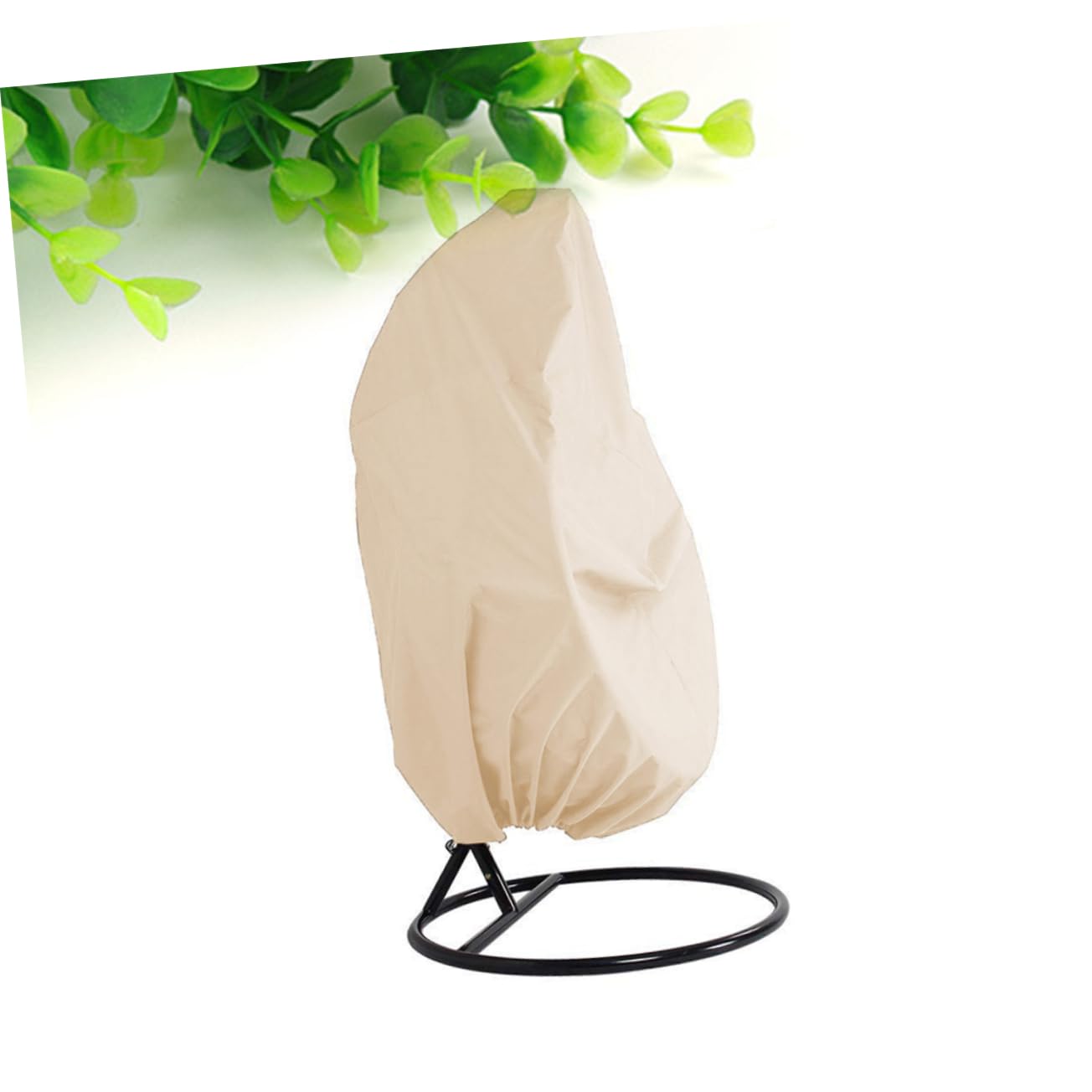 SUPVOX 1Pièce Housse de Chaise Suspendue pour Jardin Protection Extérieure Pluie UV Vent Beige
