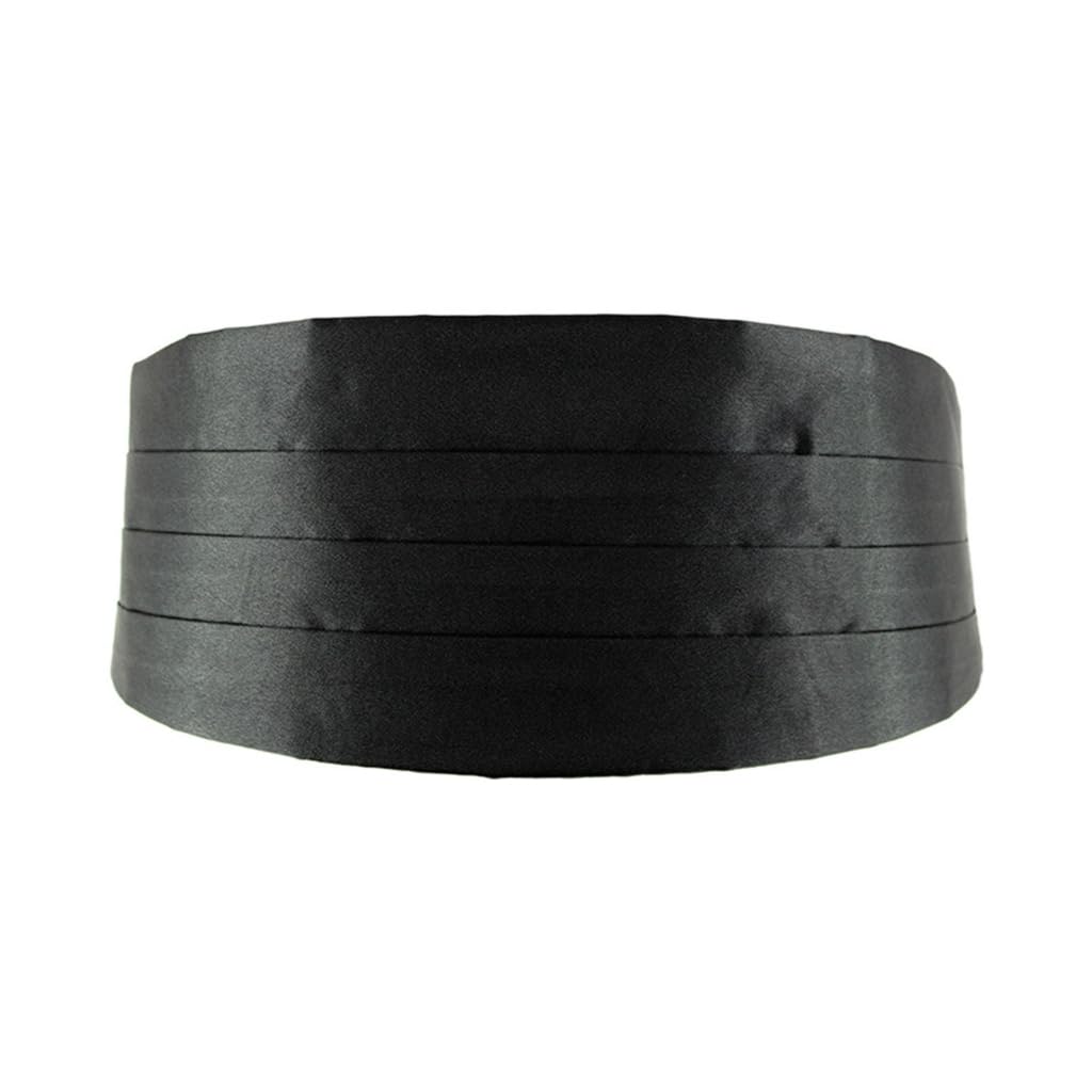 CAZSTYK Adjustable Cummerbund for Men Suited for Weddings Business Meetings and Sophisticated Event Elevate Your Formal Attire Black