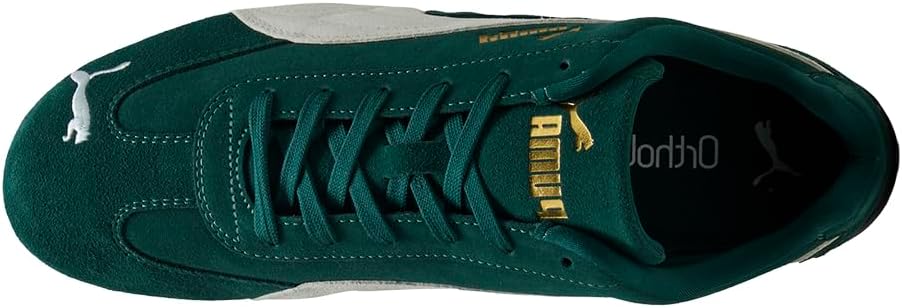PUMA Womens Speedcat Og Lace Up Sneakers Shoes Casual - Green