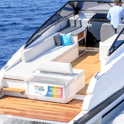 Image of Redodo 12V 200Ah LiFePO4 Battery Lithium Battery with 100A BMS, Rechargeable 4000-15000 Deep Cycles & 10-Year Lifetime, Perfect for RV, Camping, Boats, Trolling Motor, Solar Home System, etc.