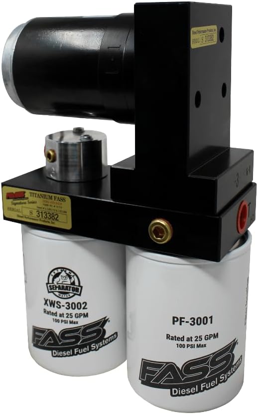 FASS TSD07100G Titanium Signature Series Diesel Fuel Lift Pump 100GPH fits RAM Cummins 5.9L and 6.7L 2005-2018 & 2021