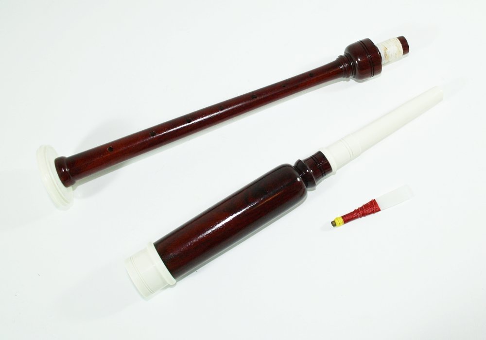 Practice Chanter, Dudelsack Übungsflöte (dunkel)