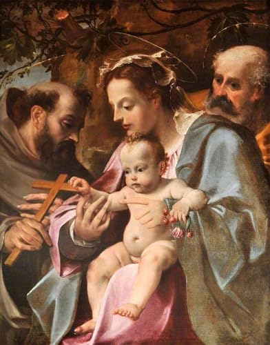 Pinturas murales carteles impresiones Carracci decorativos lienzo retro