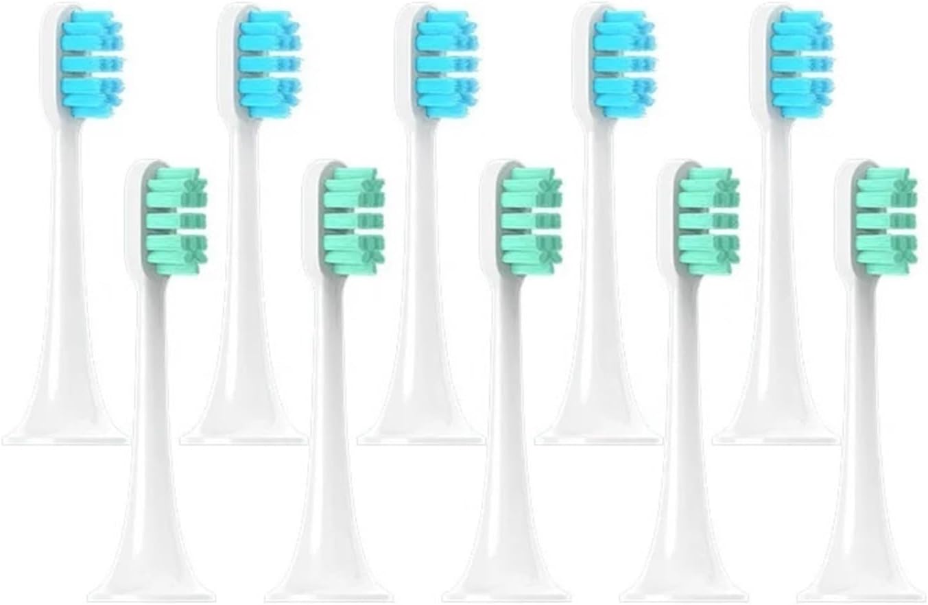 Brush Heads, Compatible with Xiaomi, Replacement for T300 T500 T700 Nozzles(10Pink)