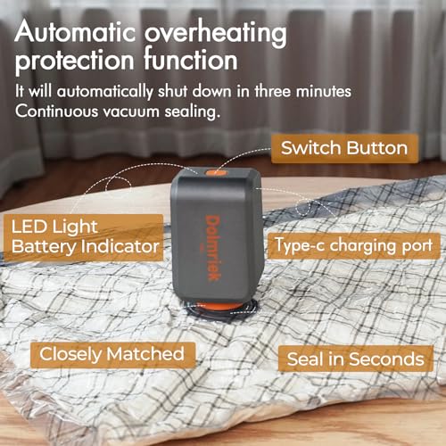 50% Off USB Vacuum Storage Bags with Electric Pump - Image 3