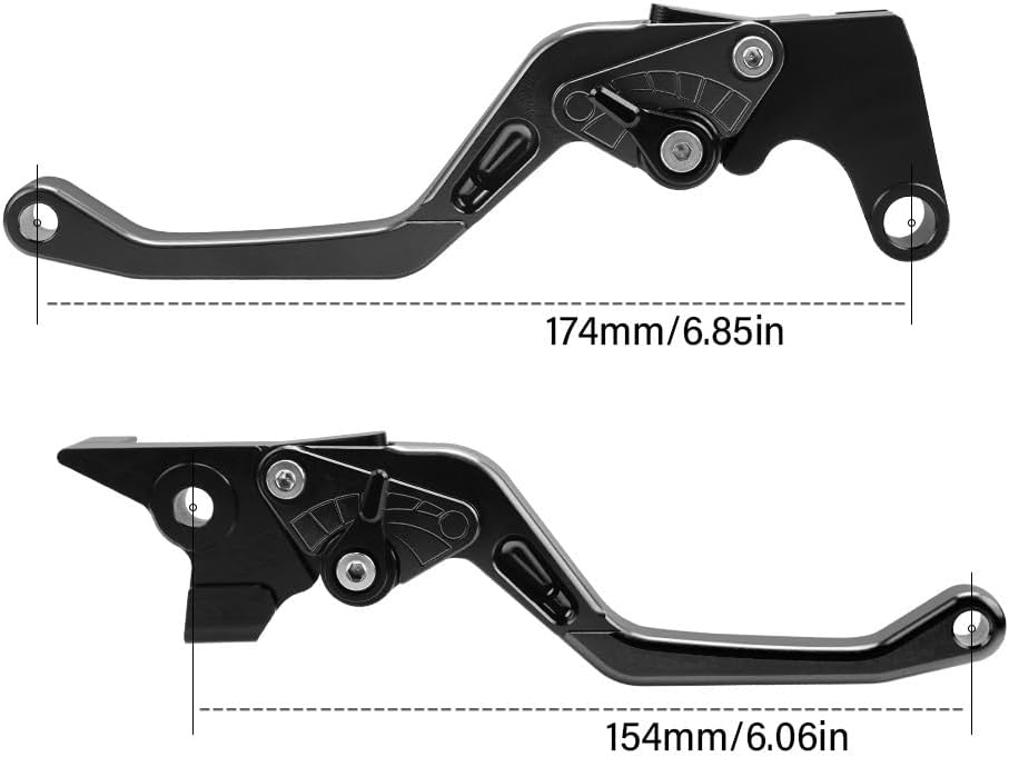 Motorcycle Brake Lever Motorcycle Adjustable Motor Brake Clutch Levers Handle Accessorie for A&prilia RS250 1998-2003 Motorcycle Clutch Lever