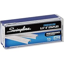 SwinglineR S.F.R 4 SpeedpointR Staples, 1/4in. Full Strip, Box Of 5000