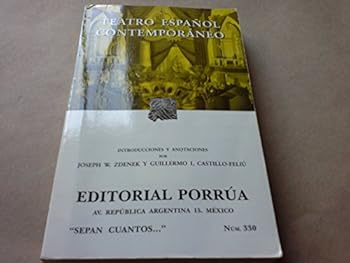 Paperback TEATRO ESPA#OL CONTEMPORANEO (SC330) Book