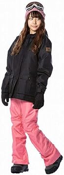 Amazon コスビー レディース スノーボードウェア スノボウェア 上下セット Cs9363 ブラック ピンク L コスビー セットアップ Amazon コスビー レディース スノーボードウェア スノボウェア 上下セット Cs9363 ブラック ピンク L コスビー セットアップ