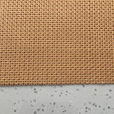 Rebower Tissu Maille Haut-Parleur Protection Antipoussière Orange 19.7 X 63 Pouces - Idéal Réparation Enceintes