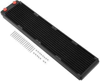Radiator Tembaga Wastafel Panas Komputer Pendingin Air Cair Heat Exchanger 120 Mm/240 Mm/360 Mm/480 MM Opsional (Color : 480mm)