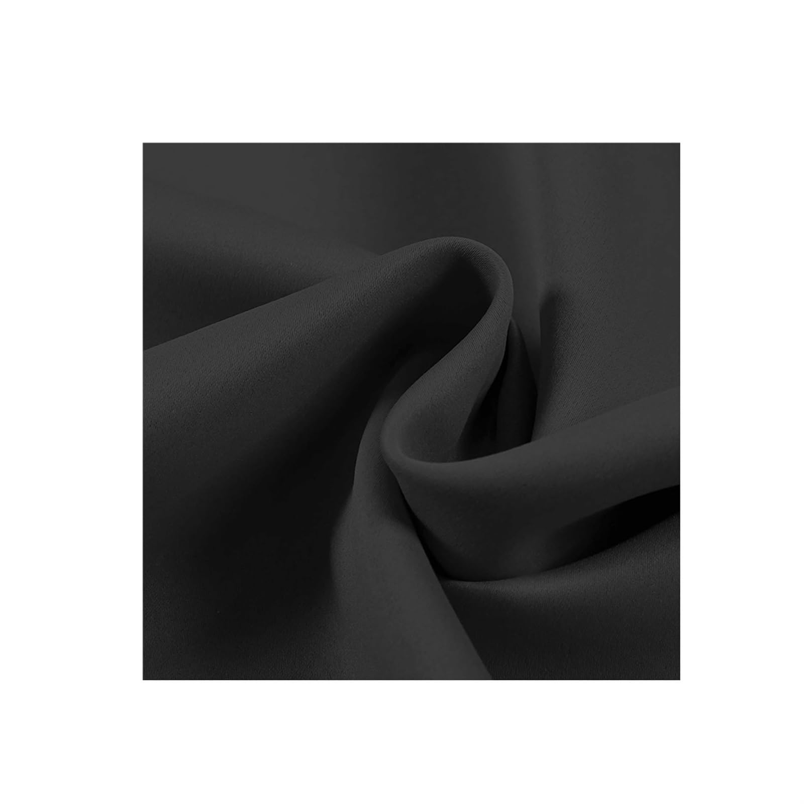 Rideaux occultants pour chambre bloquant la lumière du jour de salon noir