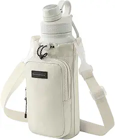 Bolsa Porta Garrafa Squeeze para Copo Térmico Com Alça Ajustável Shoulder Bag Para garrafas de agua