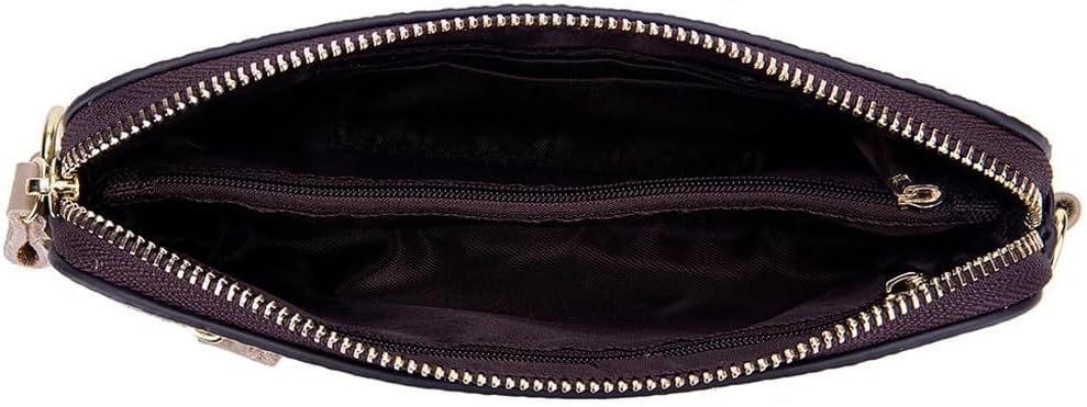 Women's Diagonal Cross Mini Bag Cowhide Wrist Mobile Phone Soft