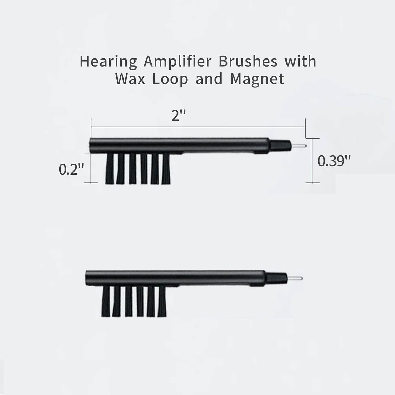 Prowax MiniFit Replacement Wax Filters - Hearing Aid Wax Guards for Oticon ProWax MiniFit Hearing Aid Supplies Cleaning Tools Included (2)