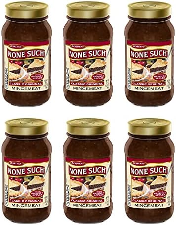 None Such Classic Original Mincemeat with Raisins and Apples, 27 oz (Pack of 6)