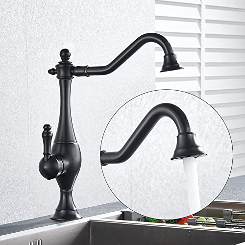 Robinet de cuisine mélangeur eau chaude froide 360 rotation