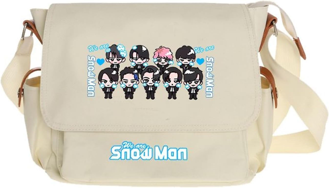 Amazon.co.jp: 肩掛けバッグ Snow Man 周辺 片肩 目黑莲 渡边