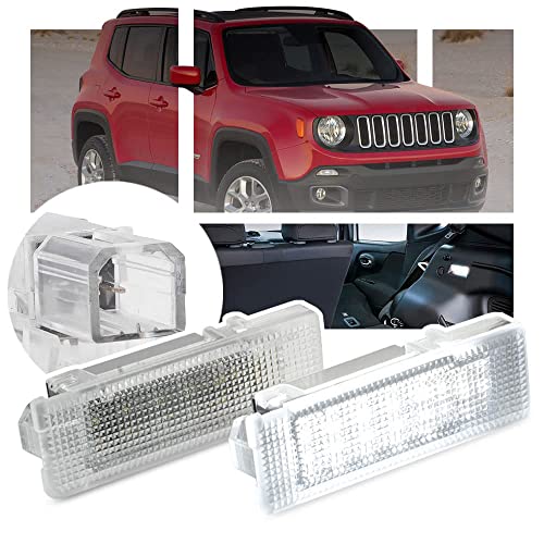 NSLUMO LED Courtesy Gepäckraumbeleuchtung für Je.ep Renegade Cherokee KL 2015–2021 Canbus LED-Kofferraumlampen, Handschuhfach, Kofferraumbeleuchtung