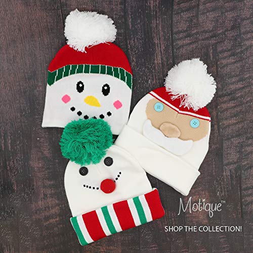 Motique Accessories Knit Winter Christmas Beanie Hat for Kids4