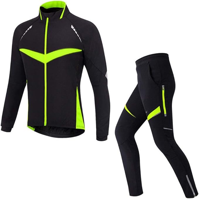 Breathable Cycling Clothing Set Cold Weather Unisex Cycling Jersey Suit