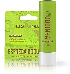 Esfrega Boquinha Kiwi lip balm - Esfoliante Labial e hidratante