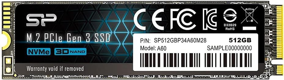 Amazon | シリコンパワー SSD 512GB 3D NAND M.2 2280 PCIe3.0×4 NVMe1