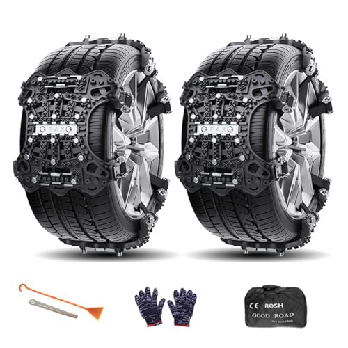 �^�C���`�F�[������� C-HR ZYX10/NGX50 S-T/G-T/S/G�ɓK�p�y2026�V�^ ������`�F�[�� �X�m�[ �z�ԗp�^�C���`�F�[�� �W���b�L�A�b�v�s�v �y������ 165mm-275mm/R12-19�Ή� �^�C���ɑ����Ȃ� ���t���ȒP ����~