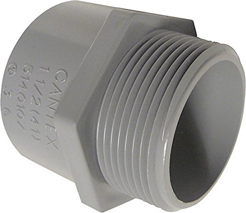 5140106C 1.25 in. PVC Male Terminal Adapter