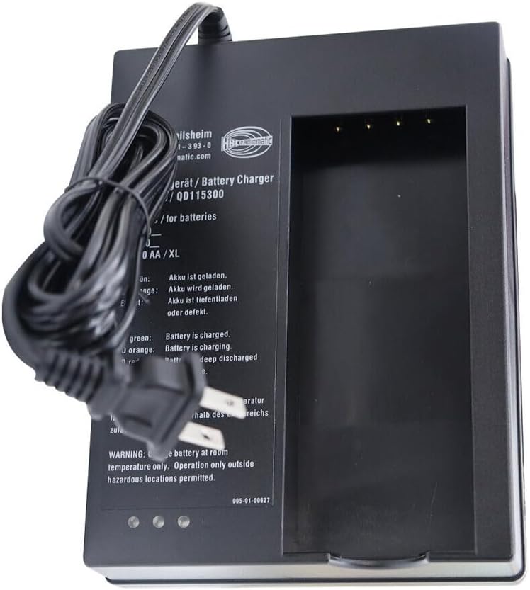 BALOLO (1*Charger+2*Battery) BA213020 2100MHA Battery with HBC Battery Charger, FLG-110B D-74564 for BA214061 BA213020 FUB10AA MN471560 Battery