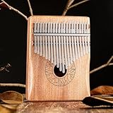 Portátil y compacta: mide 14 cm x 18 cm x 3 cm, esta kalimba es ligera y compacta, lo que permite una fácil portabilidad y almacenamiento.