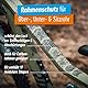 Riesel Design® Frame:Tape 3000 Fahrrad Rahmenschutz - Stylische Fahrrad Schutzfolie/Selbstklebende Fahrradschutzfolien/MTB Rahmenschutzfolie als Kratzschutz (Vanlife)