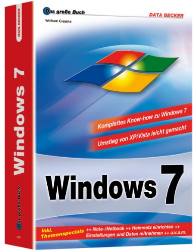 Preisvergleich Produktbild Das große Buch: Windows 7
