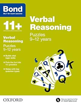 Paperback Bond 11+: Verbal Reasoning: Puzzles Book