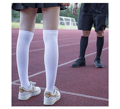 Andongnywell Compression Socks for Men Women Athletic Running Flight Travel Socks Knee High Compression Stockings4