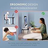 AGARO Heavy-Duty Steel Monitor/Laptop Riser — view 4