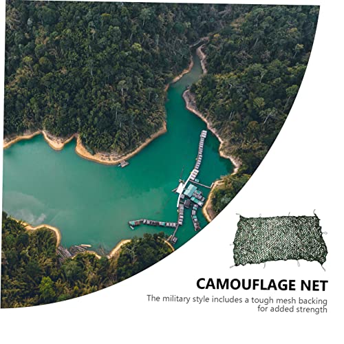 PRETYZOOM 3 Pçs Rede De Camuflagem Para Sombra De Sol Lona Para Decoração De Porta Para Fora Tons De