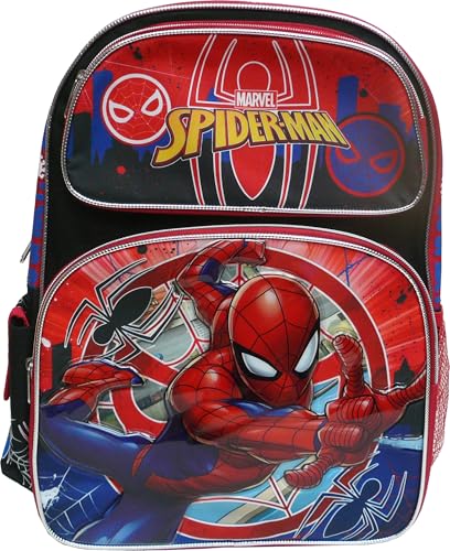 Pod Marvel Spiderman 16'' Large Rolling School Backpack Boy's Book Bag