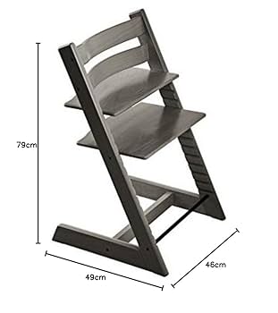 【大人気】ヘイジーグレー STOKKE トリップトラップ ベビーセット付き ストッケ(STOKKE)｜トリップトラップ｜チェア＆ベビーセット