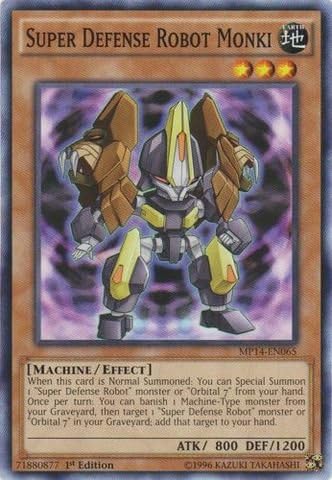 YU-GI-OH! - Super Defense Robot Monki (MP14-EN065) - Mega Pack 2014-1 Edición - Común